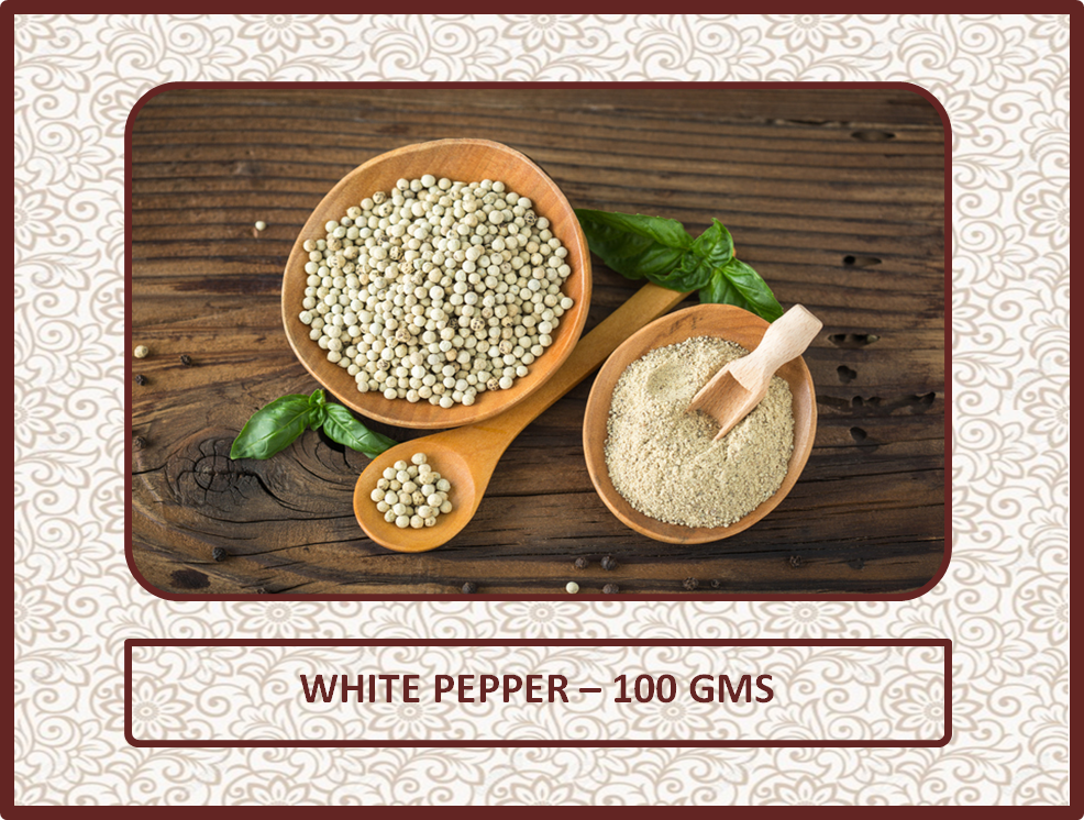White Pepper - 100 Gms