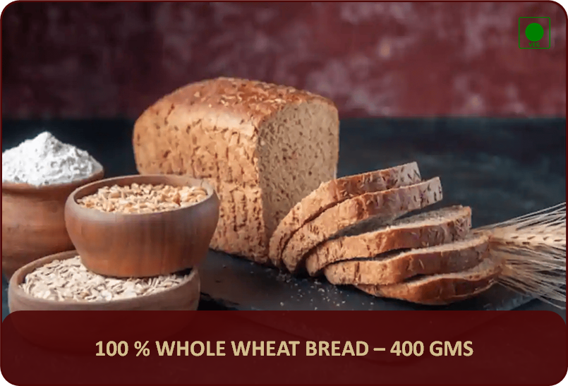 Whole-Wheat Bread - 400 Gms