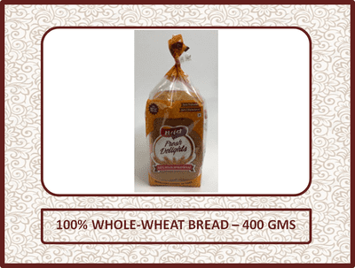 Whole-Wheat Bread - 400 Gms